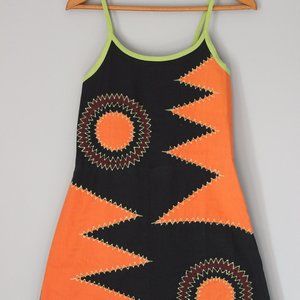 Symmetrical A-line Mini Dress